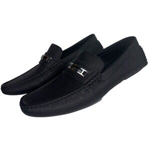 Calvin Klein Size 10.5 Merve Loafers Slip On Shoes Business Casual Black New